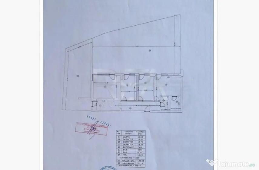 4 Camere + Terasa 192 m.p + Parcare | Bloc Nou Zona Unirii - 9