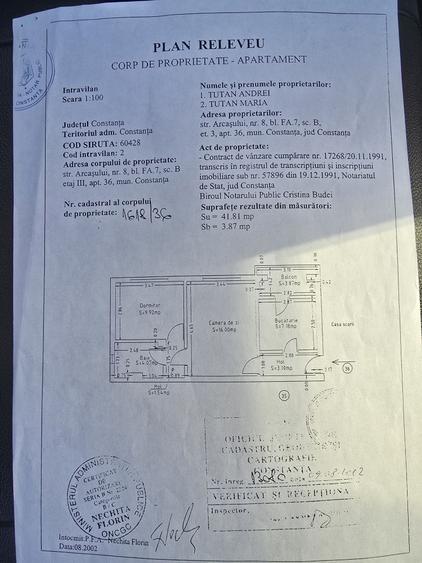 Apartament cu 2 camere semidecomandat în Poarta 6