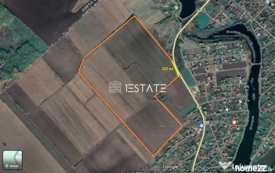 Teren de 33000 mp, în Sinești