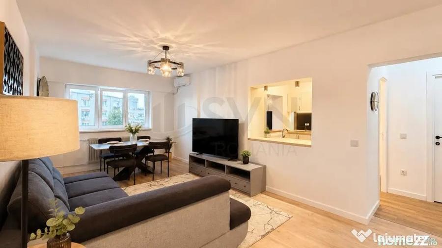 Apartament cu 2 camere semidecomandat în Vatra Luminoasă