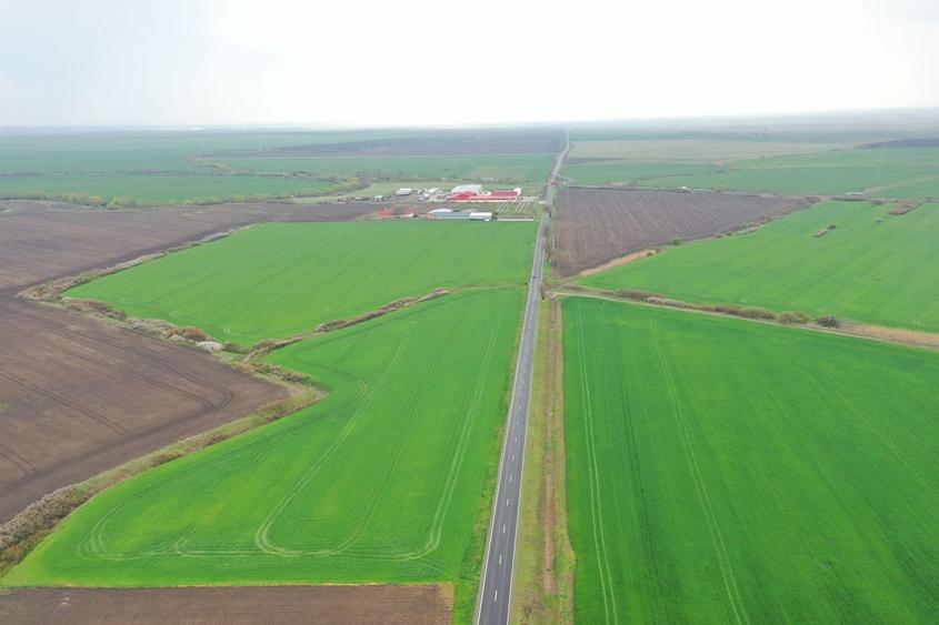 Teren Construcții extravilan de 98000 mp, în Dudeștii Noi