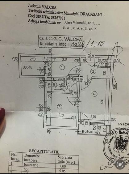 Apartament cu 2 camere în Central