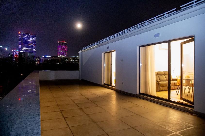 Apartament cu 3 camere, mobilat în Herăstrău
