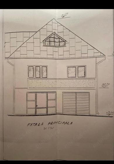 Casă individuală cu 3 camere cu Teren 400 Mp în Central