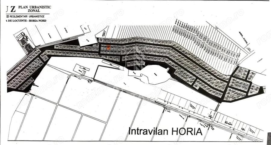 Teren de 500 mp, în Horia