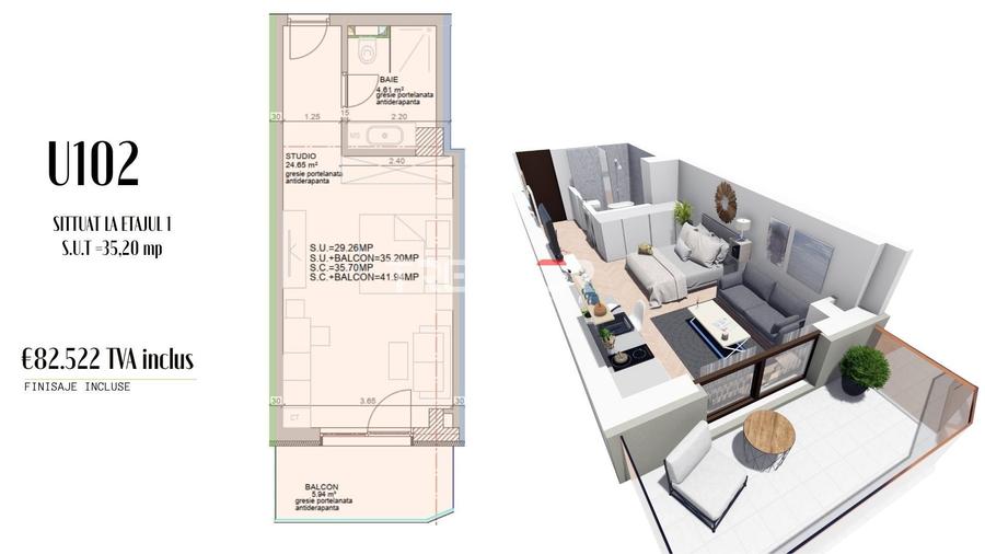 Apartamente premium la Marea Neagră | Stațiunea Jupiter – Cap Aurora - 22
