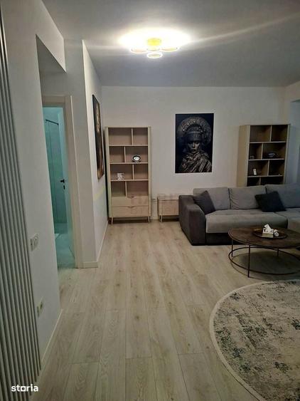 Apartament cu 2 camere semidecomandat în Tunari