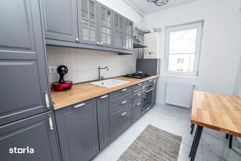 Apartament cu 2 camere decomandat, mobilat în Theodor Pallady