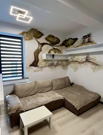 Apartament cu 2 camere semidecomandat, mobilat în Păcii