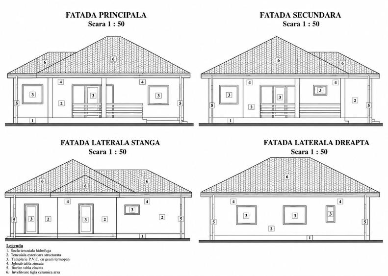 Casă cu 6 camere cu Canalizare în Semlac
