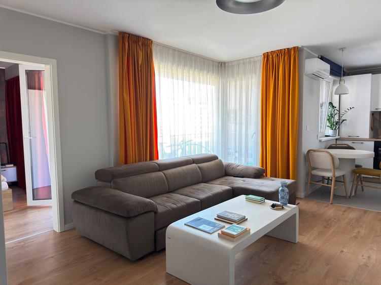 Apartament cu 2 camere decomandat, mobilat în Aradului