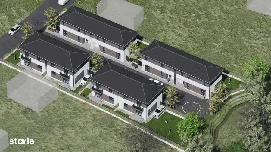 Casă cu 4 camere cu Teren 171 Mp în Tăuți