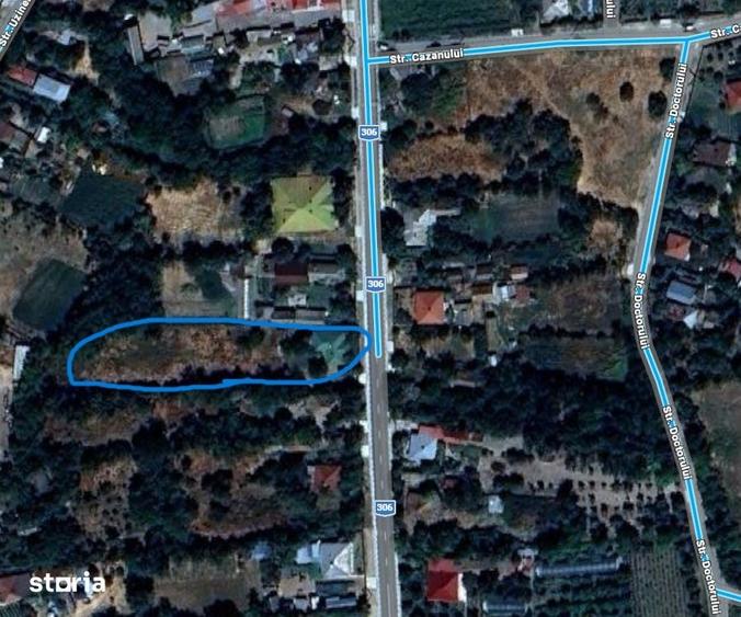 Teren de 24333 mp, în Albești