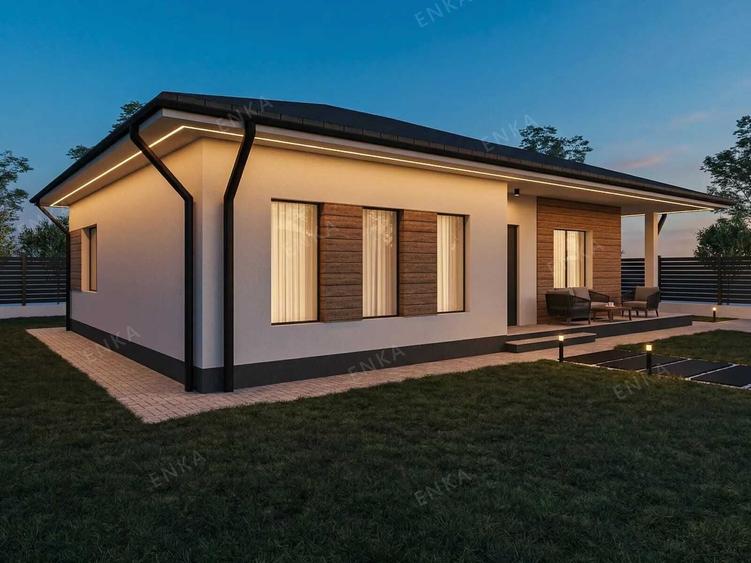 Casă cu 3 camere cu Teren 80 Mp în Miroslava