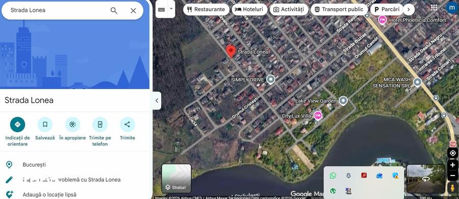 Vand teren Straulesti 500 mp zona P+2 - 1