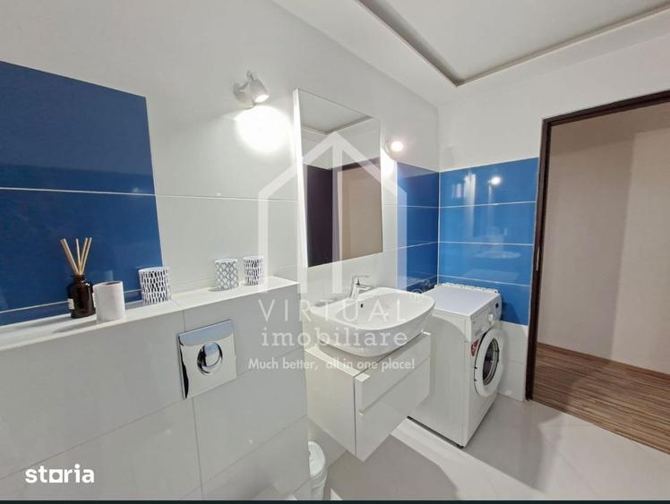 Apartament cu 3 camere, mobilat în Central