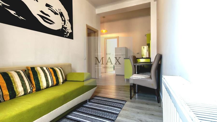 Apartament cu 2 camere semidecomandat, mobilat în Mărăști