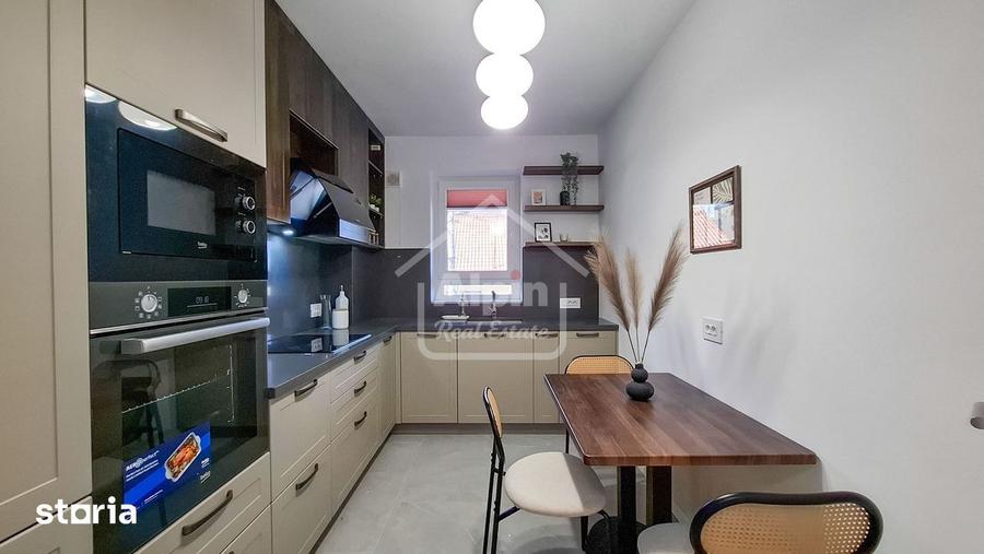 Apartament cu 2 camere decomandat, mobilat în Blumăna