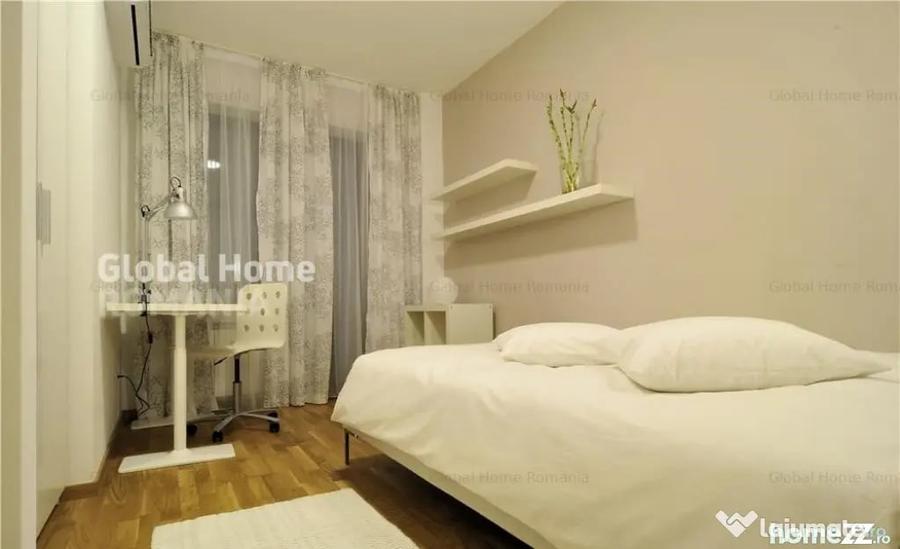 Apartament cu 3 camere semidecomandat în Băneasa