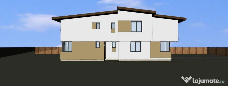 Casă cu 4 camere cu Teren 500 Mp în Stupini