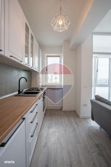 Apartament cu 2 camere semidecomandat în Lunca Cetățuii