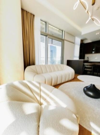 Apartament cu 3 camere semidecomandat, mobilat în Floreasca