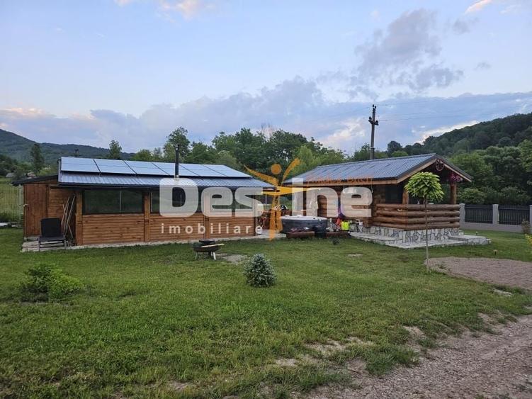 Casă individuală cu 2 camere cu Teren 1500 Mp în Trestioara