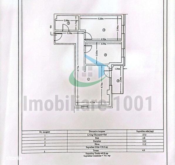 Apartament 3 camere, etaj 3, imobil nou, finisat, cu loc de parcare - 7