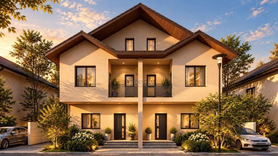 Duplex cu 4 camere cu Canalizare în Central
