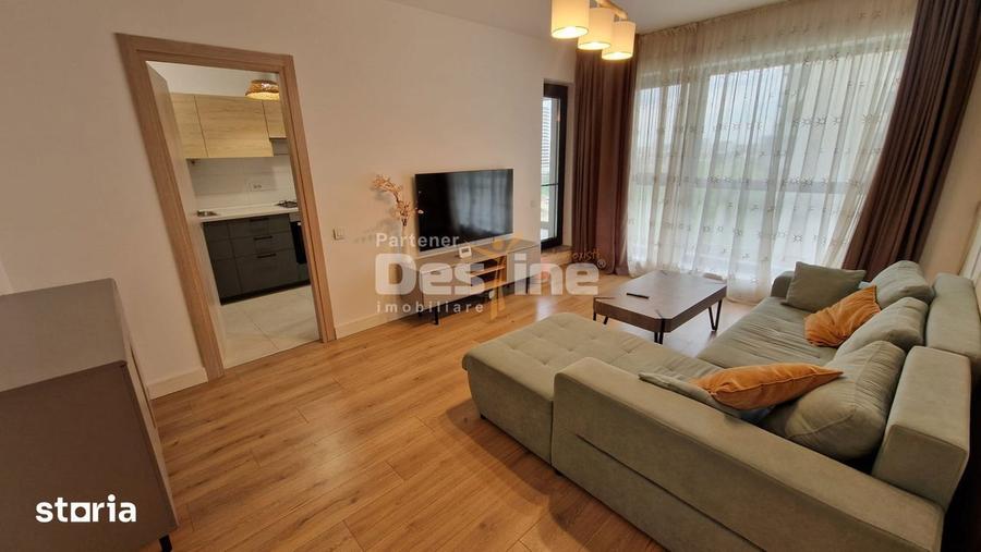 Apartament cu 3 camere, mobilat în Băneasa