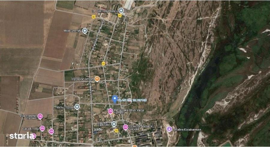 Casă cu 2 camere cu Teren 1722 Mp în Vadu