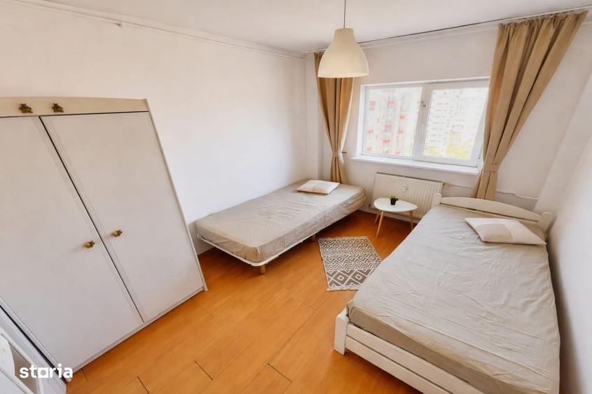 Apartament cu 3 camere, mobilat în Tineretului