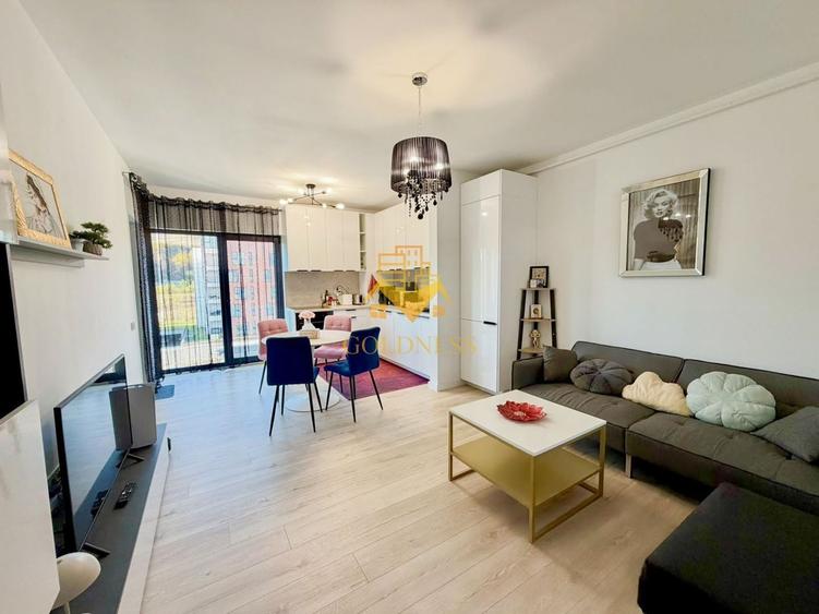 Apartament cu 2 camere semidecomandat în Florești
