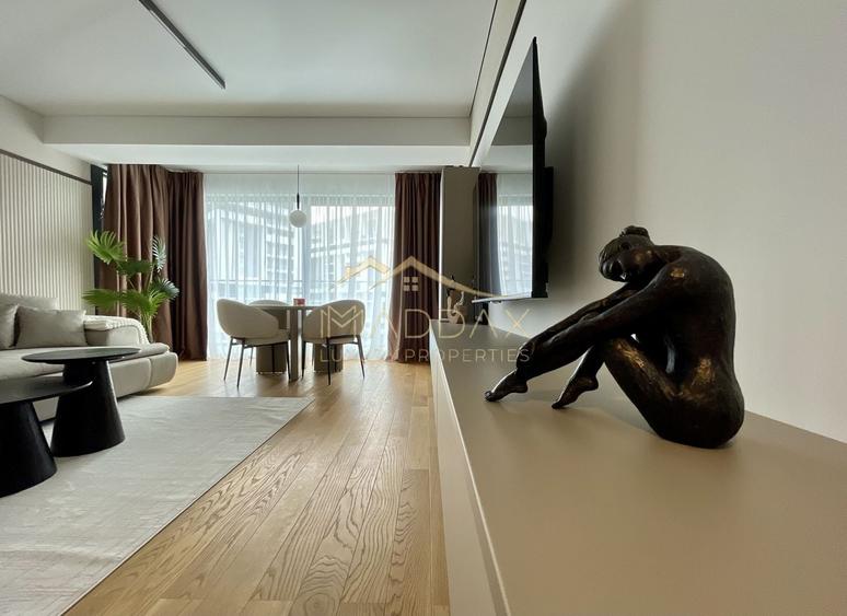 Apartament cu 2 camere, mobilat în Barbu Văcărescu
