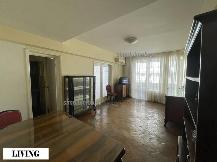 Apartament cu 2 camere semidecomandat, mobilat în Cișmigiu