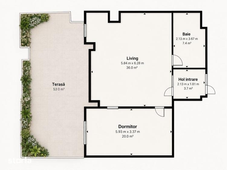 ?oseaua Nordului Parc Herastrau, 2 camere, Terasa, Parcare, Lux - 7