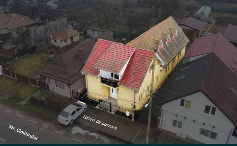 Casă individuală cu 2 camere cu Teren 200 Mp în Cristești