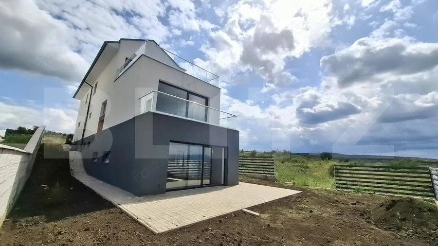 Casa NZEB A+ , 195.6 mp utili, Panouri & Pompa Caldura, panorama Superba - 2