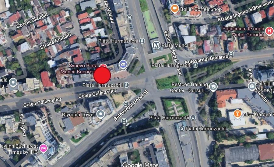 Apartament cu 3 camere semidecomandat în Muncii