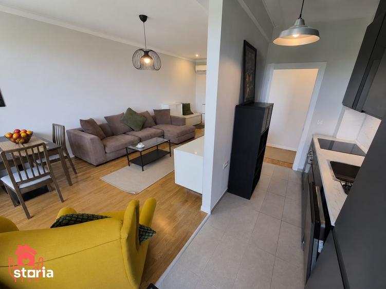Apartament cu 3 camere, mobilat în Dămăroaia