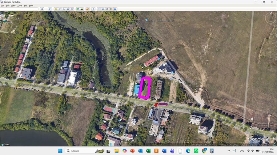 Teren Construcții intravilan de 1435 mp, în Sisești
