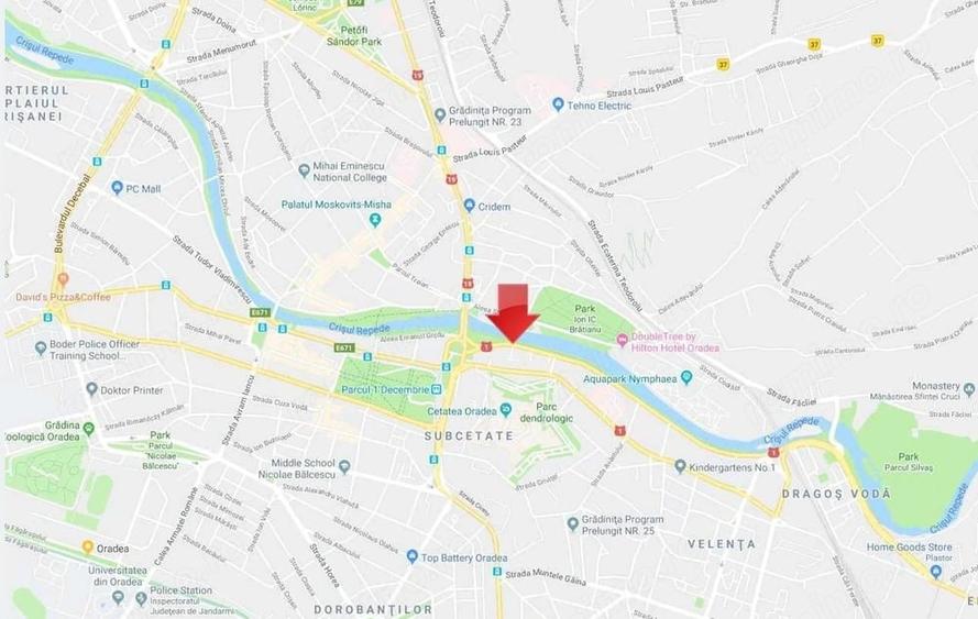 Apartament cu 2 camere semidecomandat în Nord