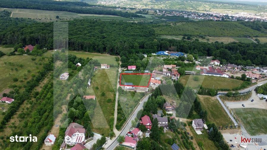 Teren de 1000 mp, în Sadu