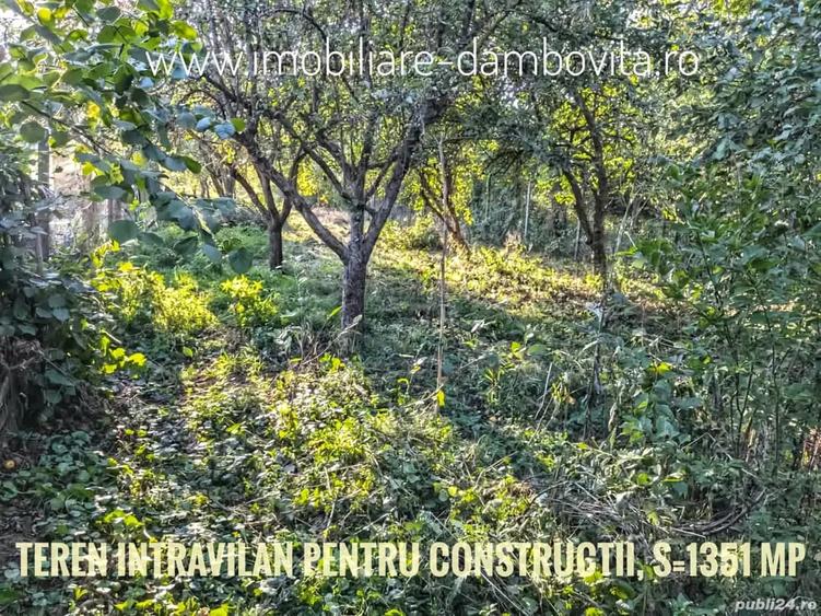 Teren de 2698 mp, în Gura Ocniței