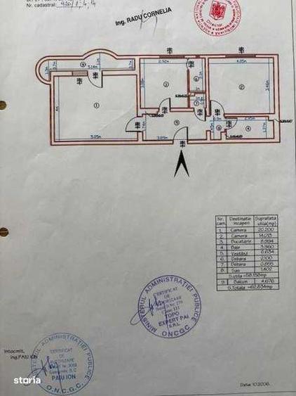 Apartament cu 2 camere decomandat, mobilat în Panduri