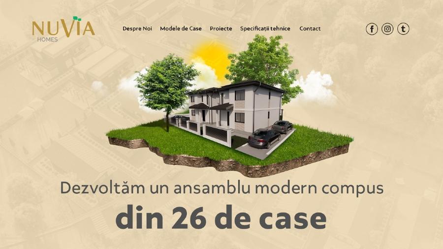 Casă individuală cu 4 camere cu Canalizare în Horpaz