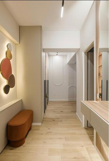 Apartament cu 2 camere semidecomandat, mobilat în Pipera