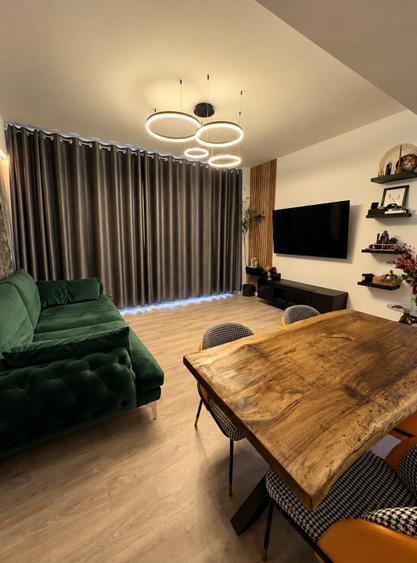 Apartament cu 2 camere, mobilat în Kamsas