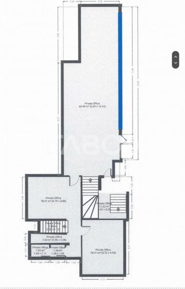 Spatiu comercial sau birouri in Turnisor la parter cu vad stradal - 14