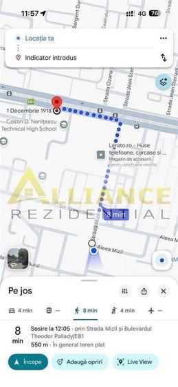 Apartament cu 4 camere în Central